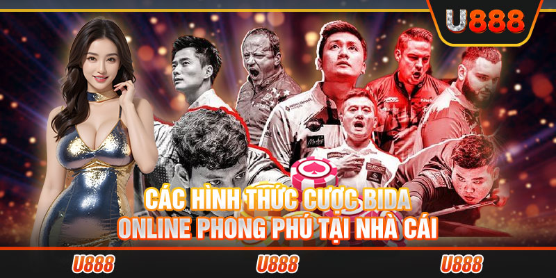 Các hình thức cược bida online phong phú tại nhà cái